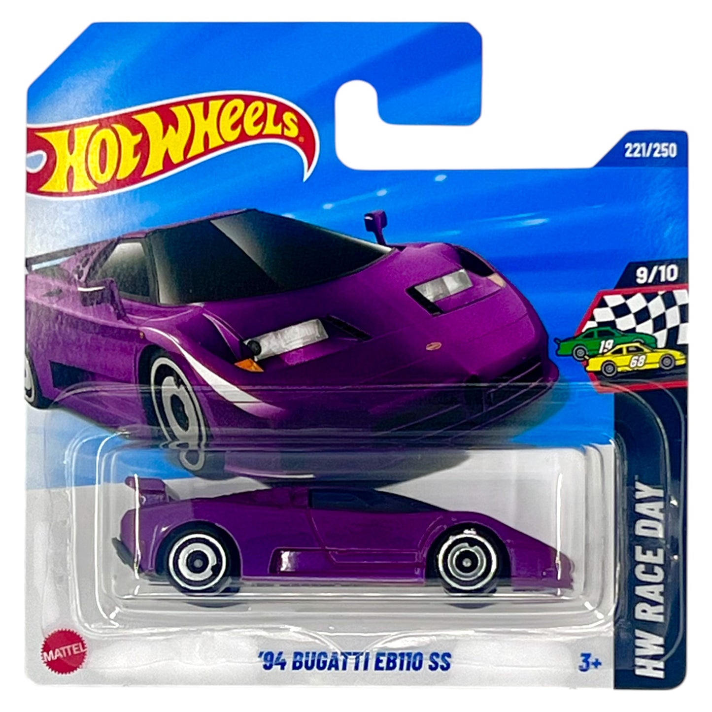 Hot Wheels 2025 - ´94 Bugatti EB110 SS - Race Day 9/10 - JBB36 - 221/250