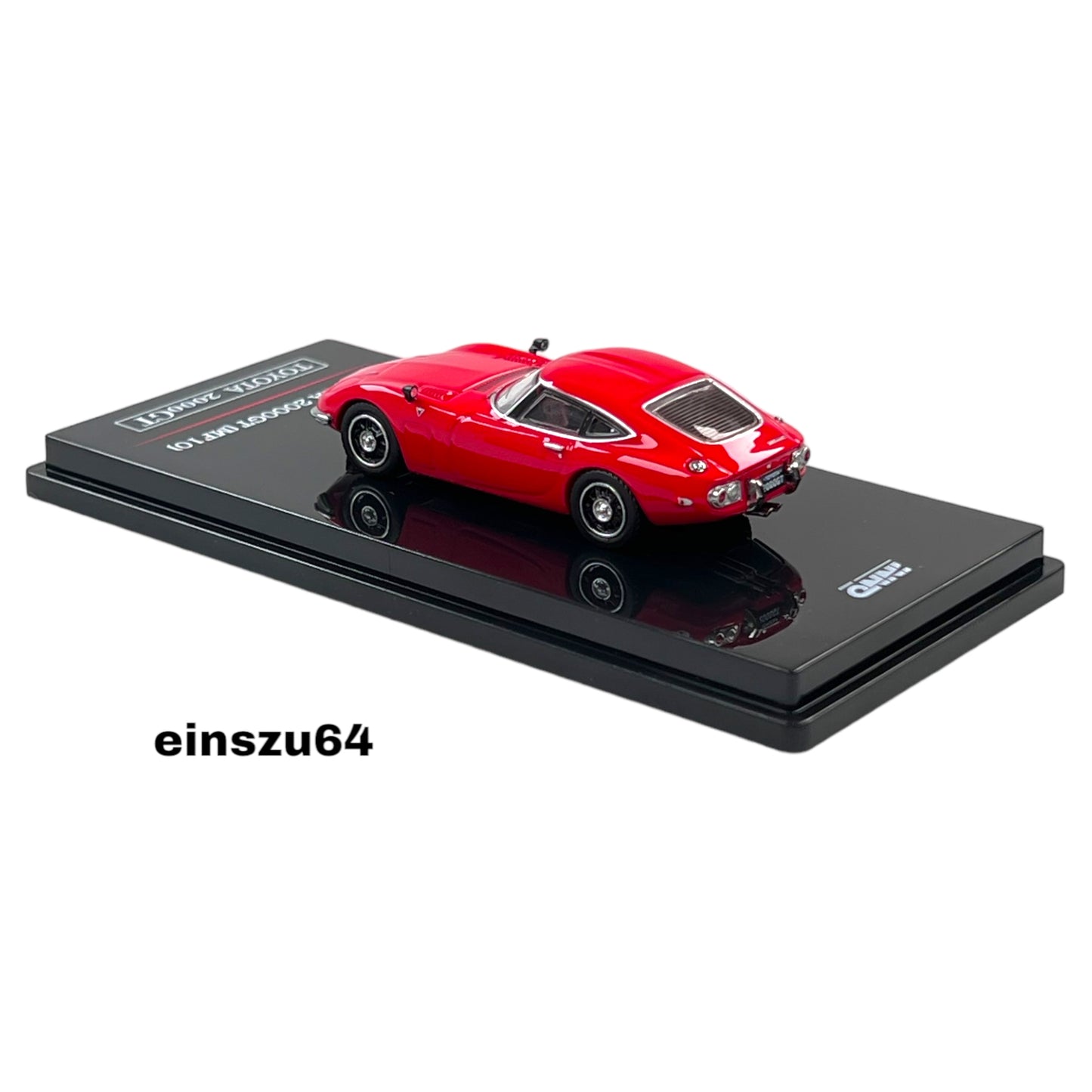 INNO64 - Toyota 2000GT, solar red - 1:64 - IN64-2000GT-RED