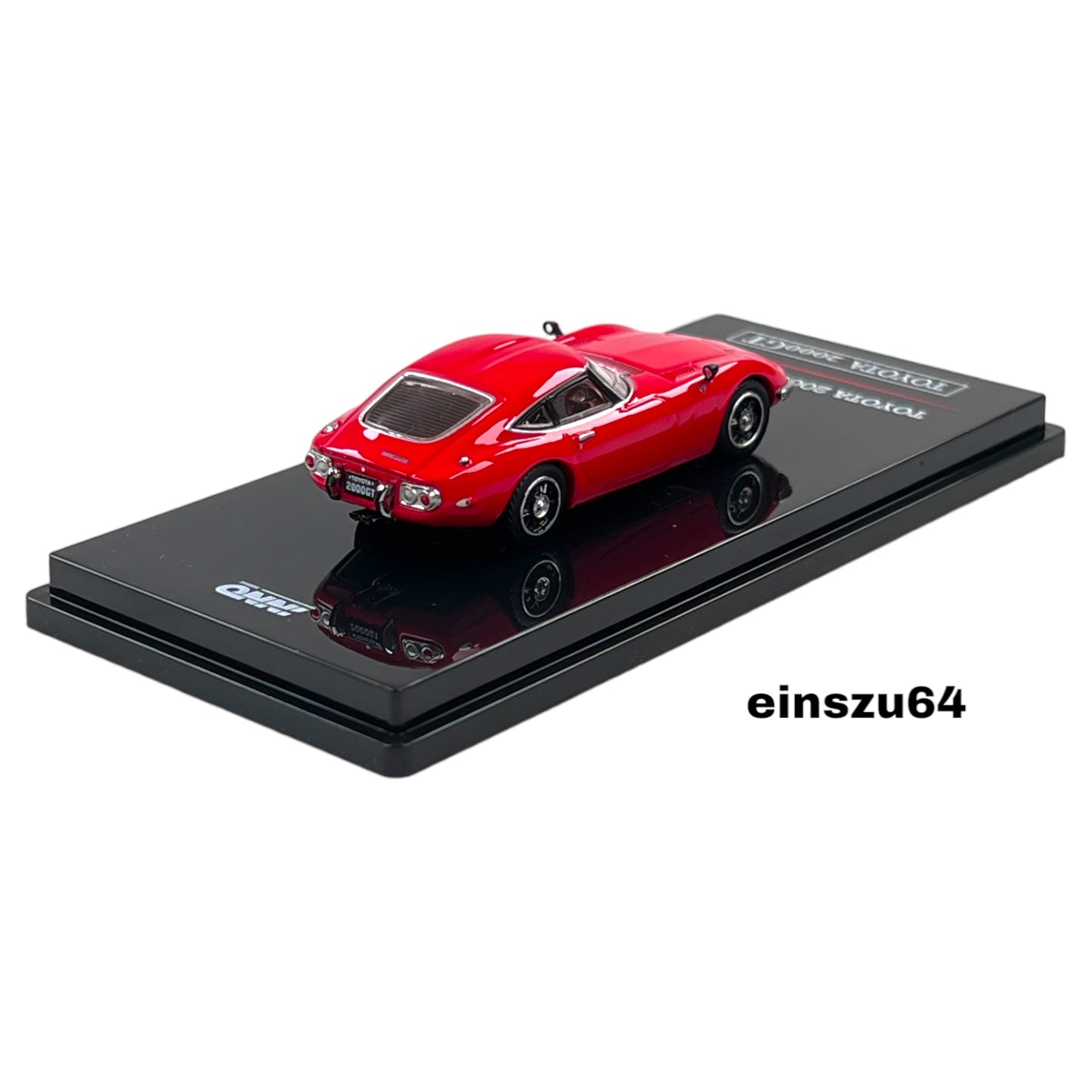 INNO64 - Toyota 2000GT, solar red - 1:64 - IN64-2000GT-RED