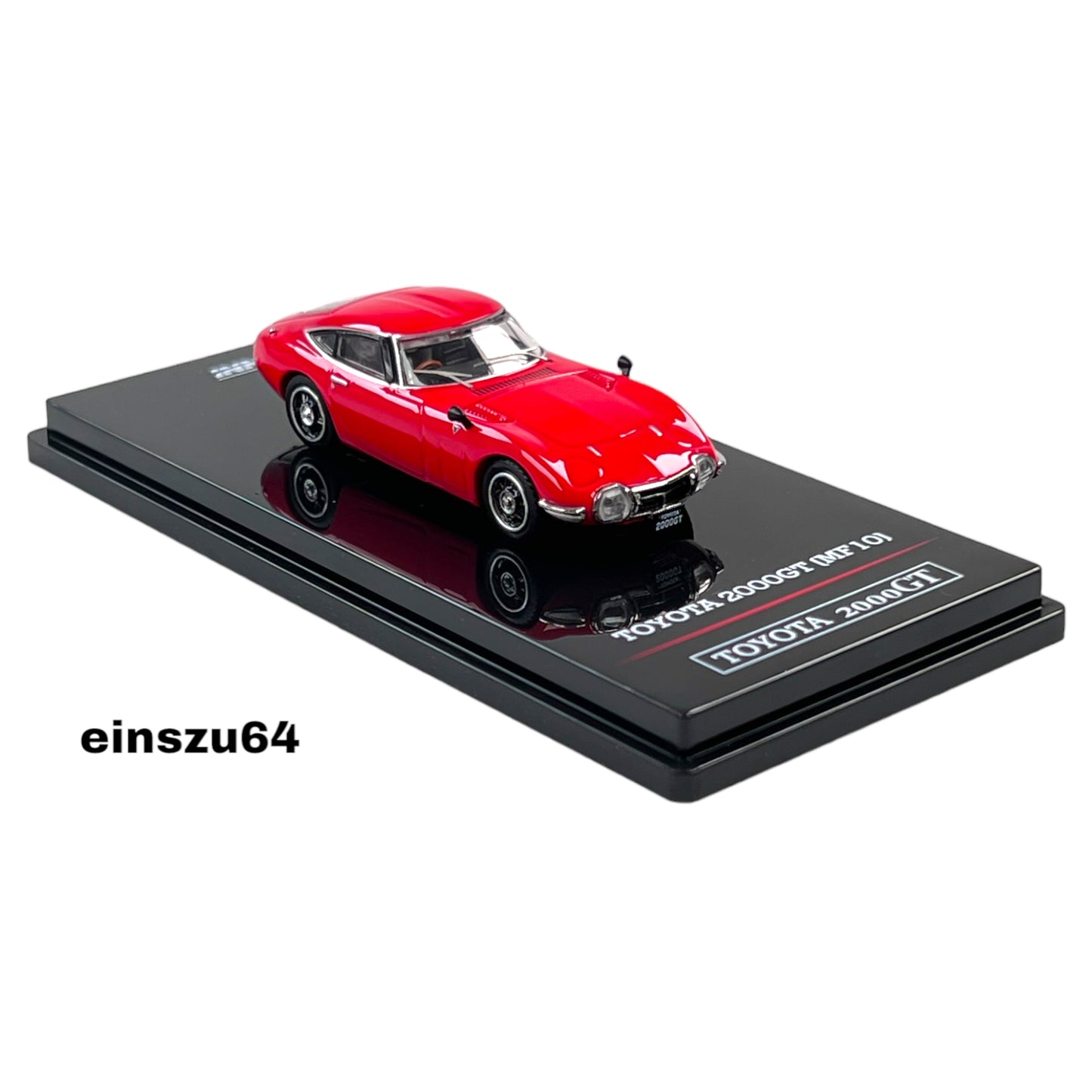 INNO64 - Toyota 2000GT, solar red - 1:64 - IN64-2000GT-RED
