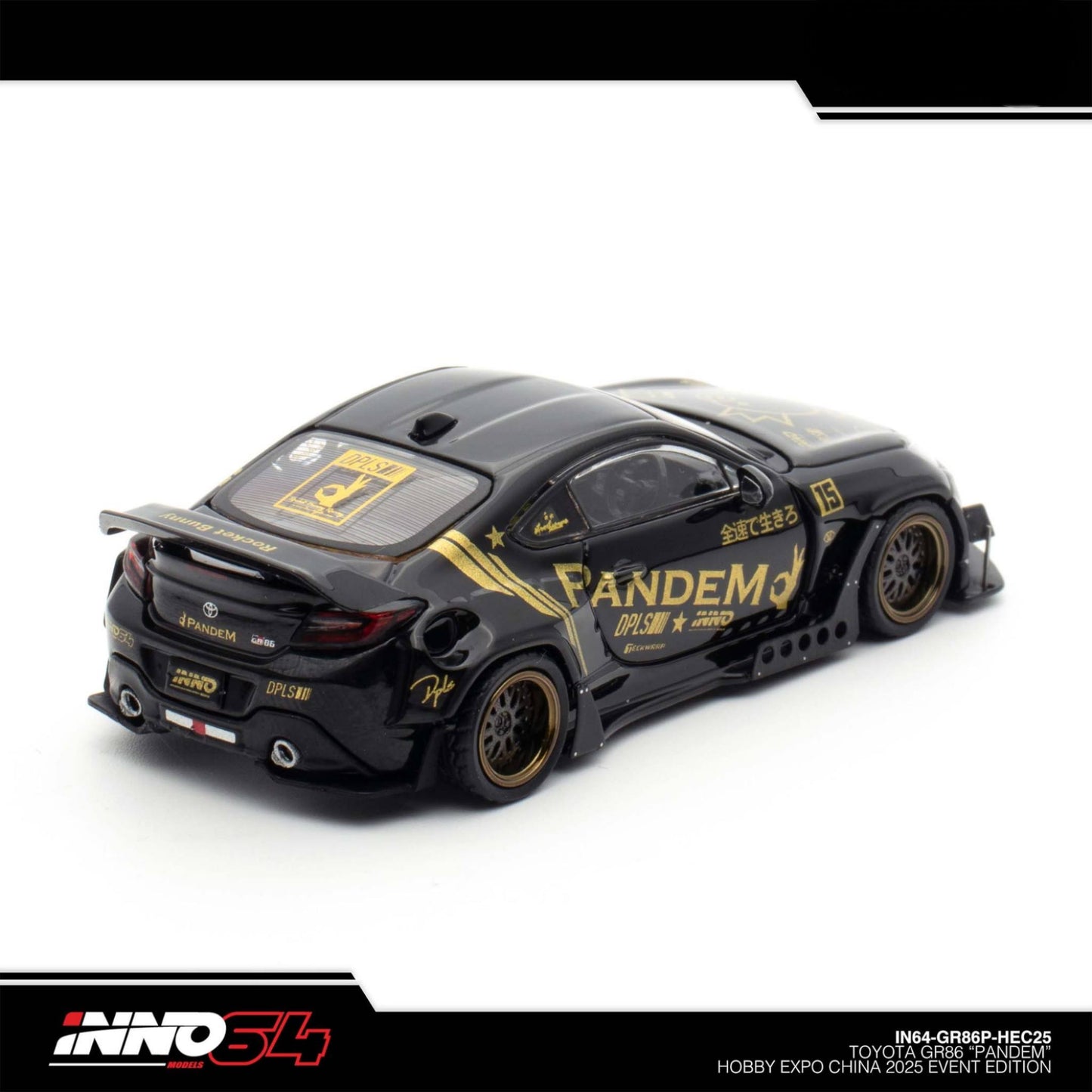 INNO64 - Pre-Order - Toyota GR86 "Pandem" Hobby Expo China 2025 Event Edition - IN64-GR86P-HEC25