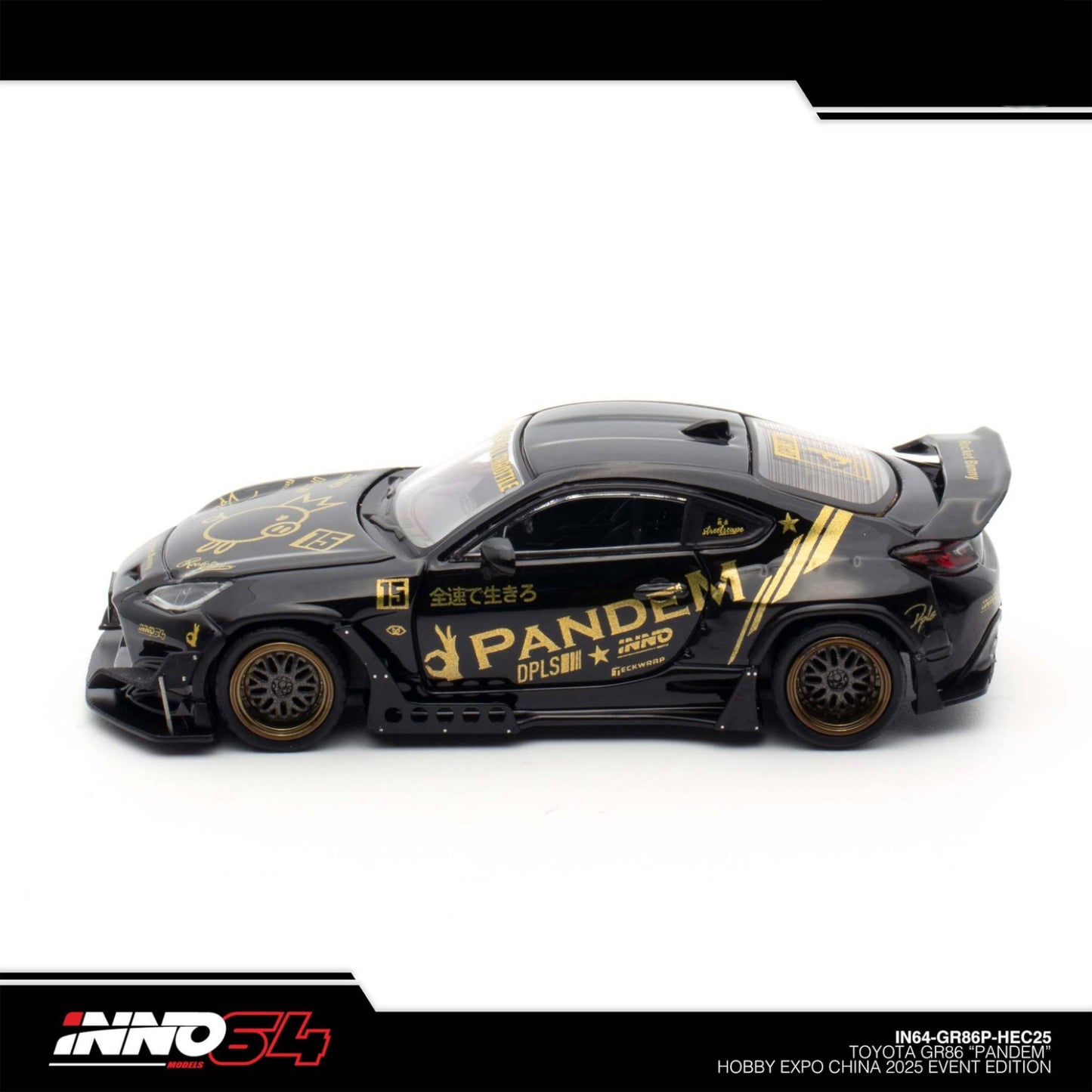 INNO64 - Pre-Order - Toyota GR86 "Pandem" Hobby Expo China 2025 Event Edition - IN64-GR86P-HEC25