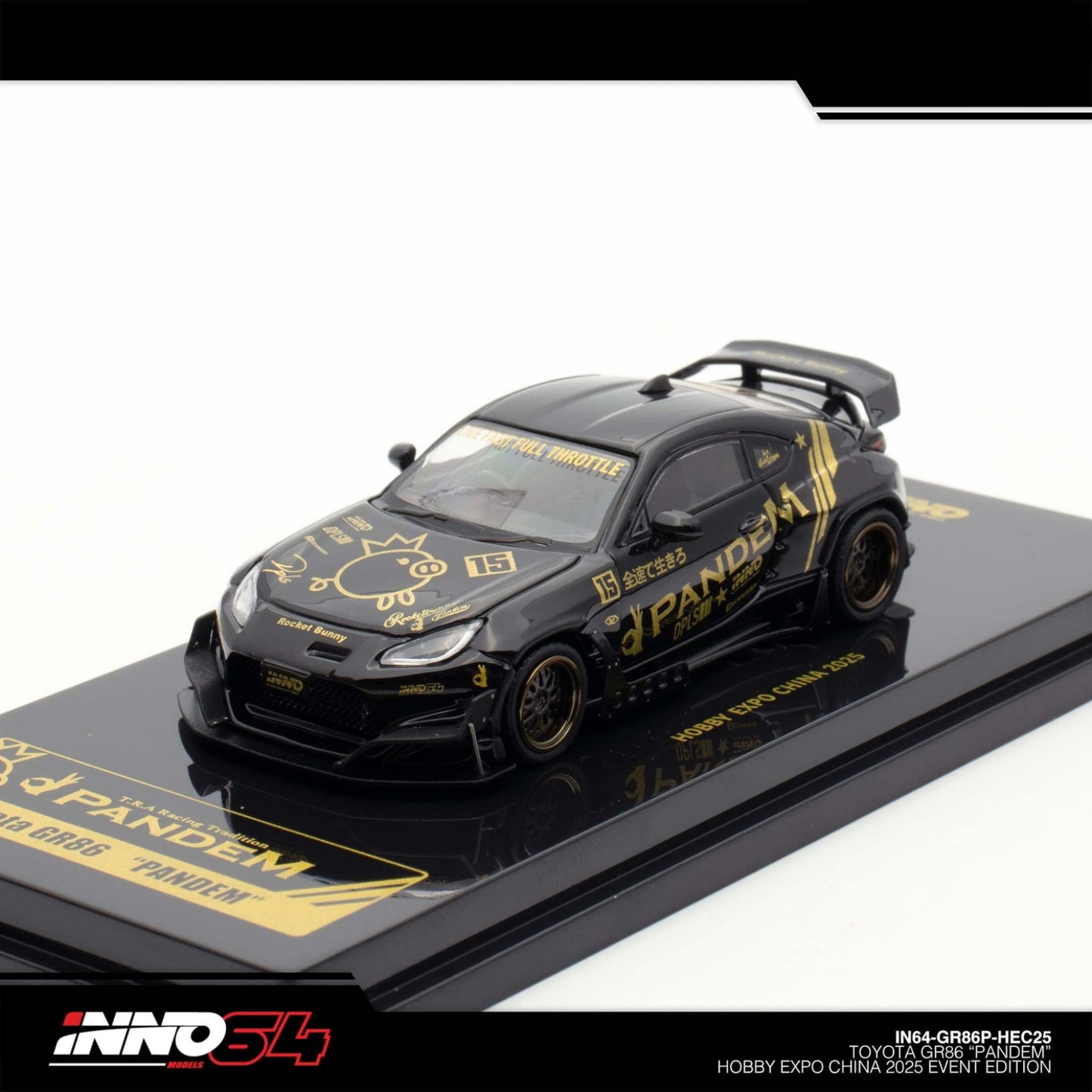 INNO64 - Pre-Order - Toyota GR86 "Pandem" Hobby Expo China 2025 Event Edition - IN64-GR86P-HEC25