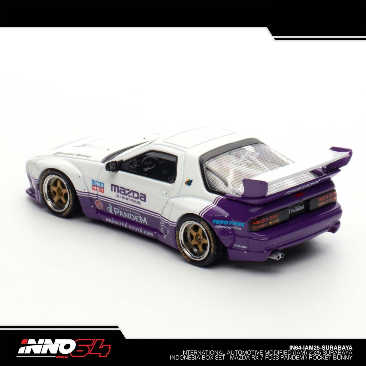 INNO64 - Pre-Order - IAM Surabaya 2025 Event Edition - Mazda RX-7 FC3S - Pandem / Rocket Bunny