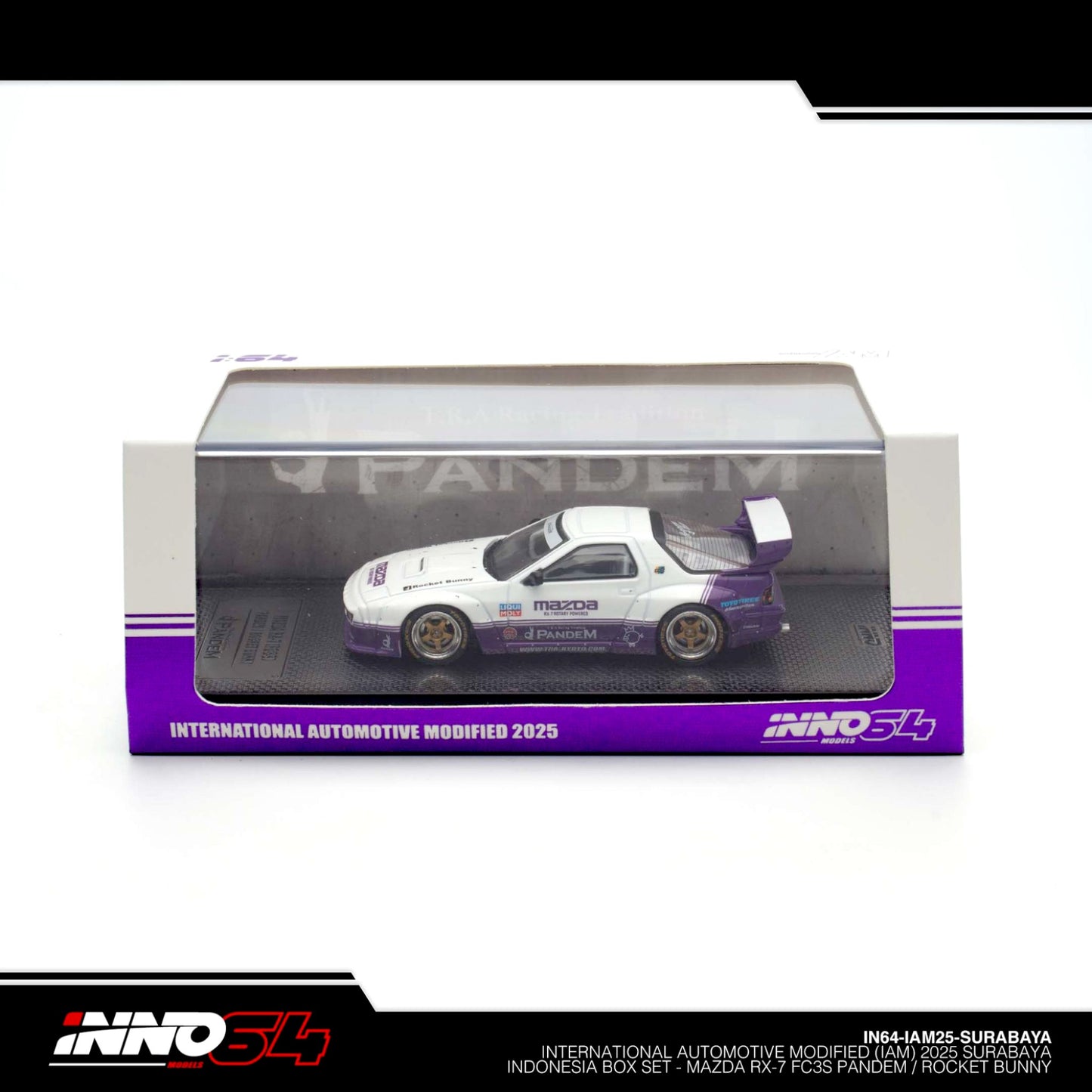 INNO64 - Pre-Order - IAM Surabaya 2025 Event Edition - Mazda RX-7 FC3S - Pandem / Rocket Bunny