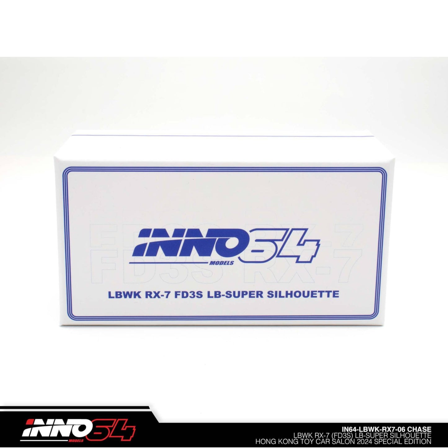 INNO64 - MAZDA RX7 (FD3S) LB-SUPER SILHOUETTE Hong Kong Toy Car Salon 2024 Special Edition - Chase Car