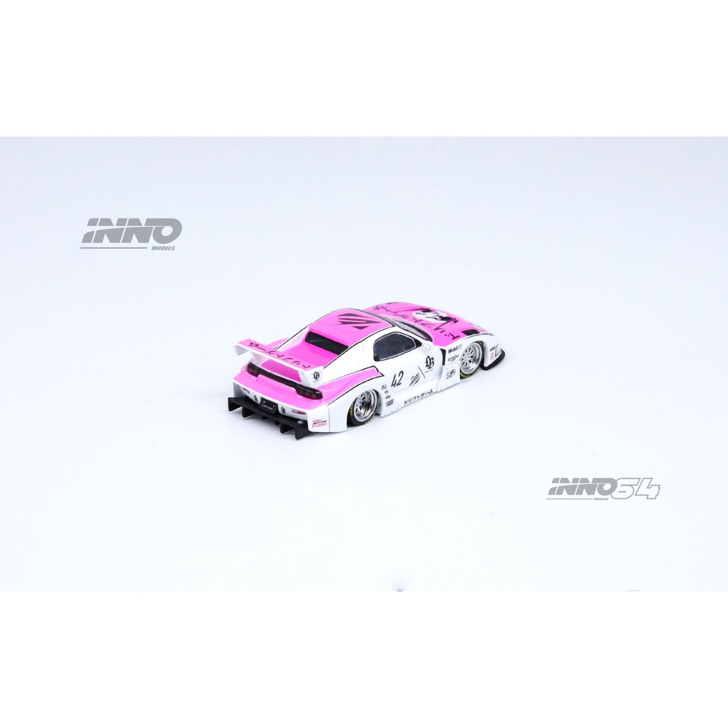 INNO64 - Pre-Order - MAZDA RX7 (FD3S) LB-SUPER SILHOUETTE "DRIFT GAMES 2025" - IN64-LBWK-RX7-08