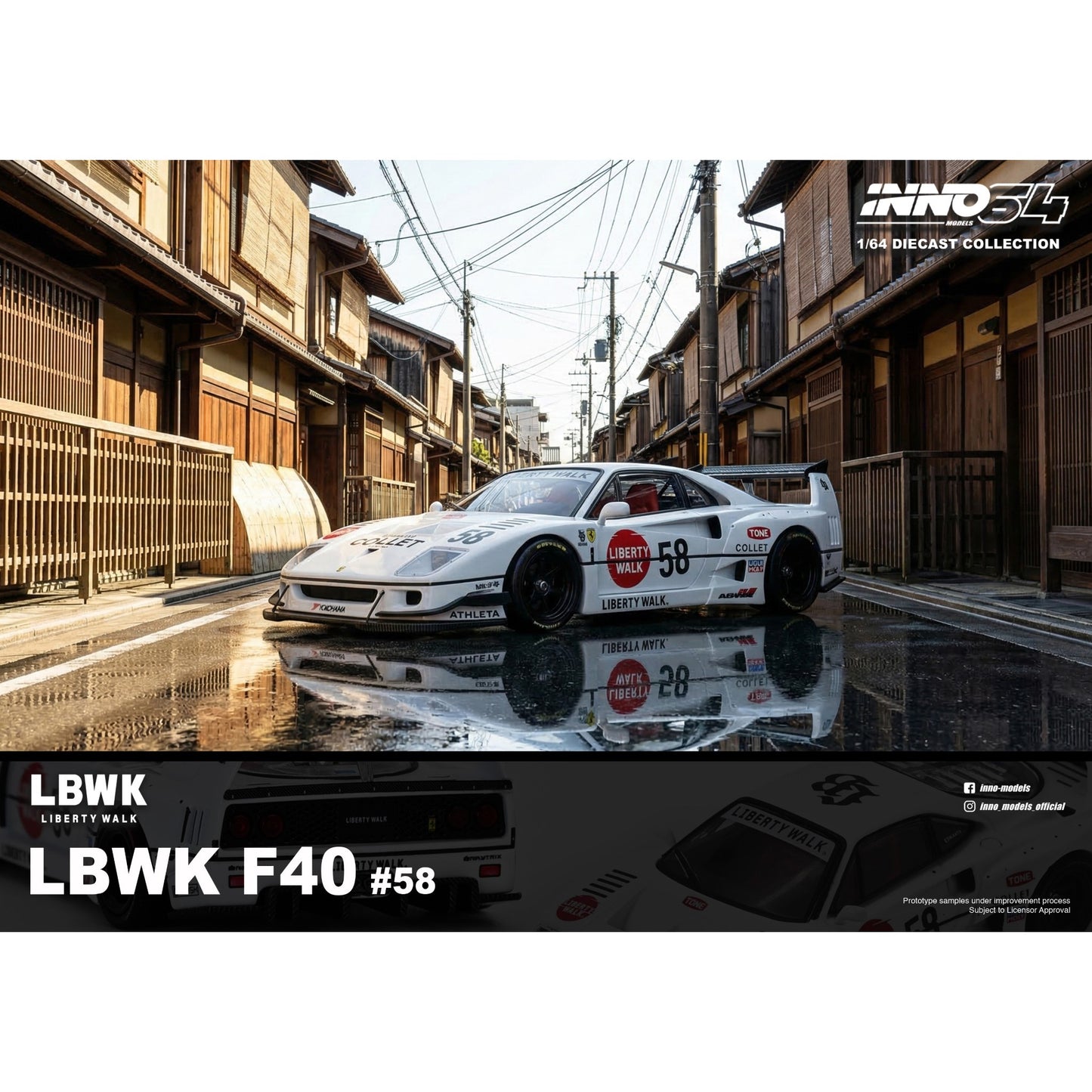 INNO64 - Pre-Order - LBWK F40 Collet #58, white - IN64-LBWKF40-COLLET