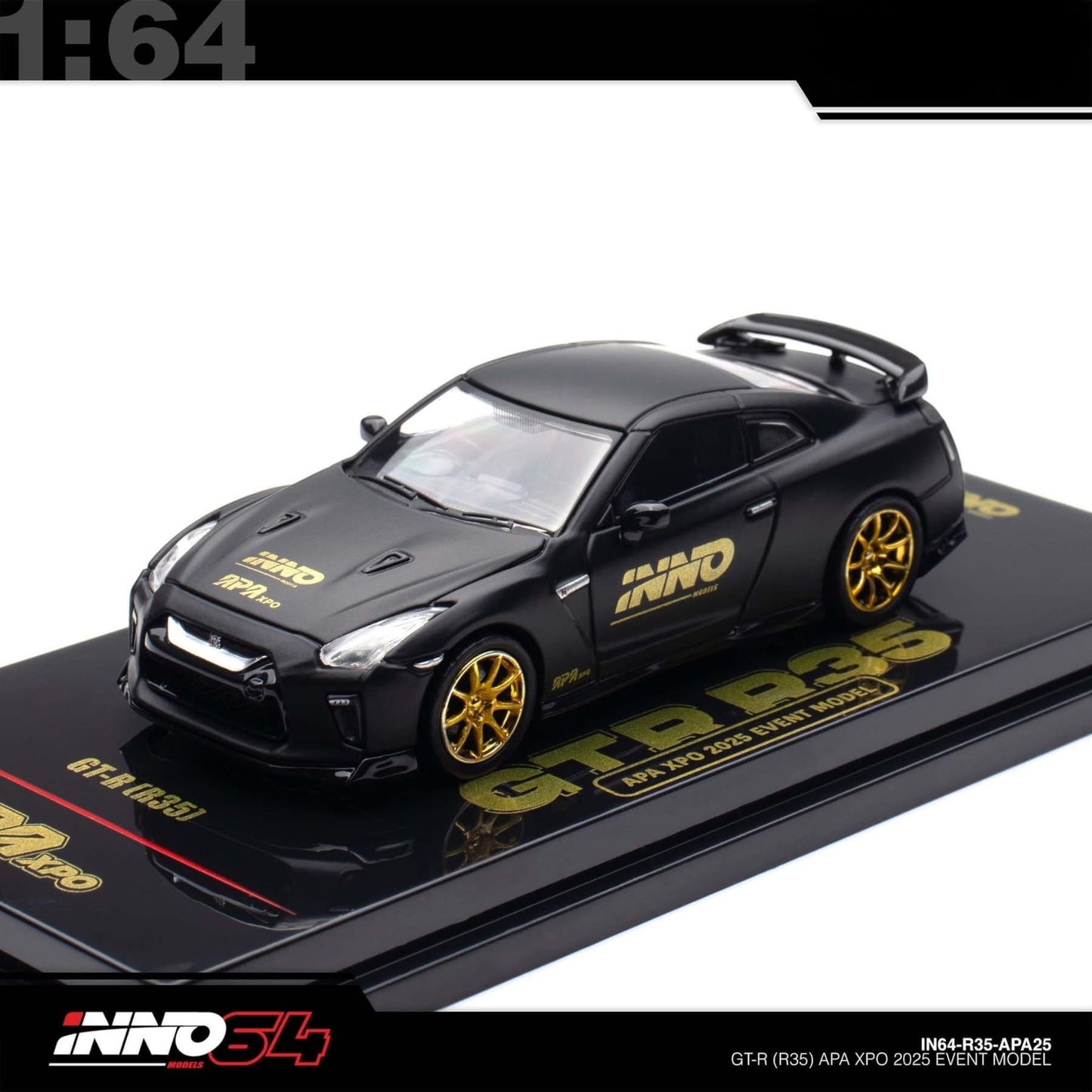 INNO64 - Pre-Order - Nissan GT-R R35 - APA EXPO 2025 Event Model - IN64-R35-APA25