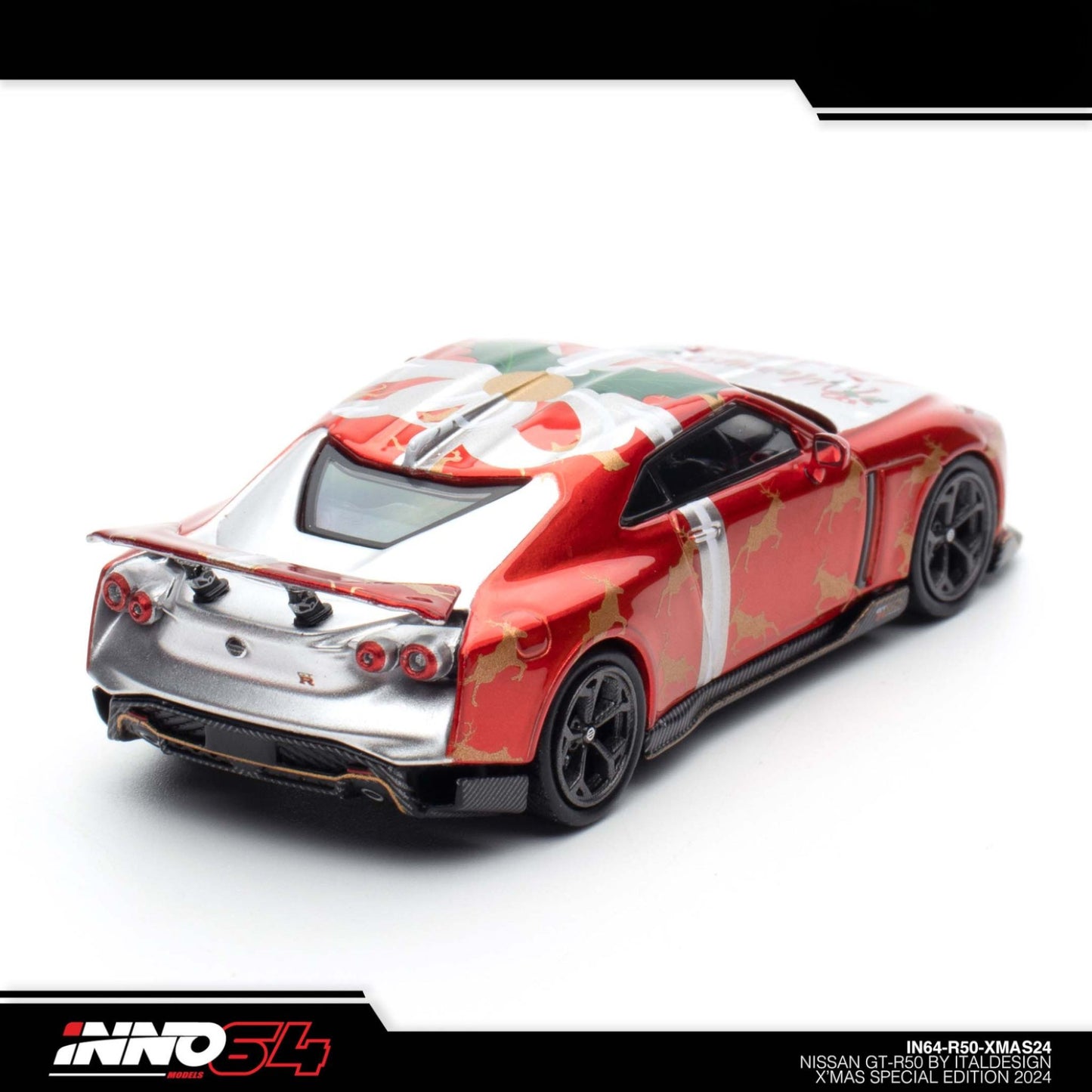 INNO64 - Nissan GT-R50 *XMAS 2024* Edition - IN64-R50-XMAS24