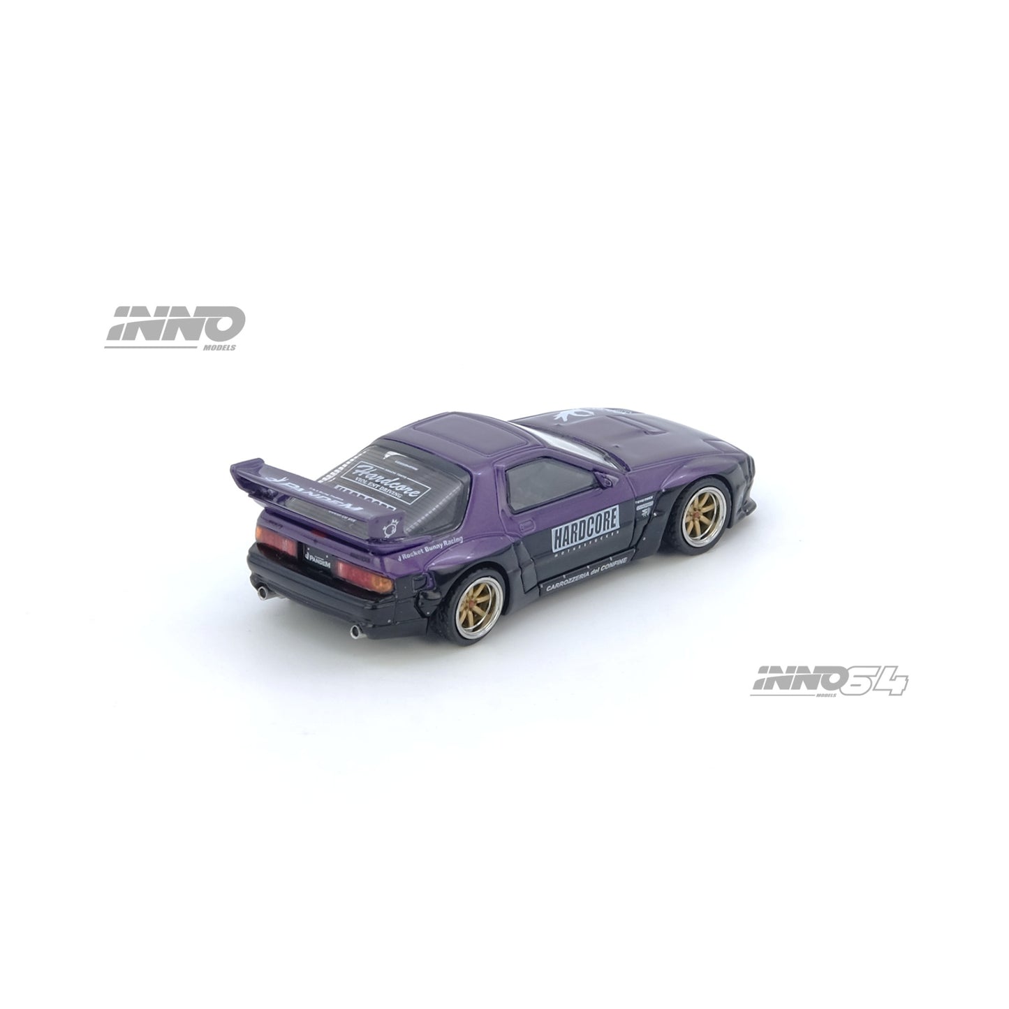 INNO64 - Pre-Order - MAZDA RX7 (FC3S) "PANDEM ROCKET BUNNY" - IN64-RX7FCP-PB