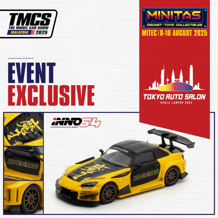 INNO64 - Pre-Order - J’s Racing x Hyper Race Motorsport Honda S2000 | 2025 Tokyo Auto Salon