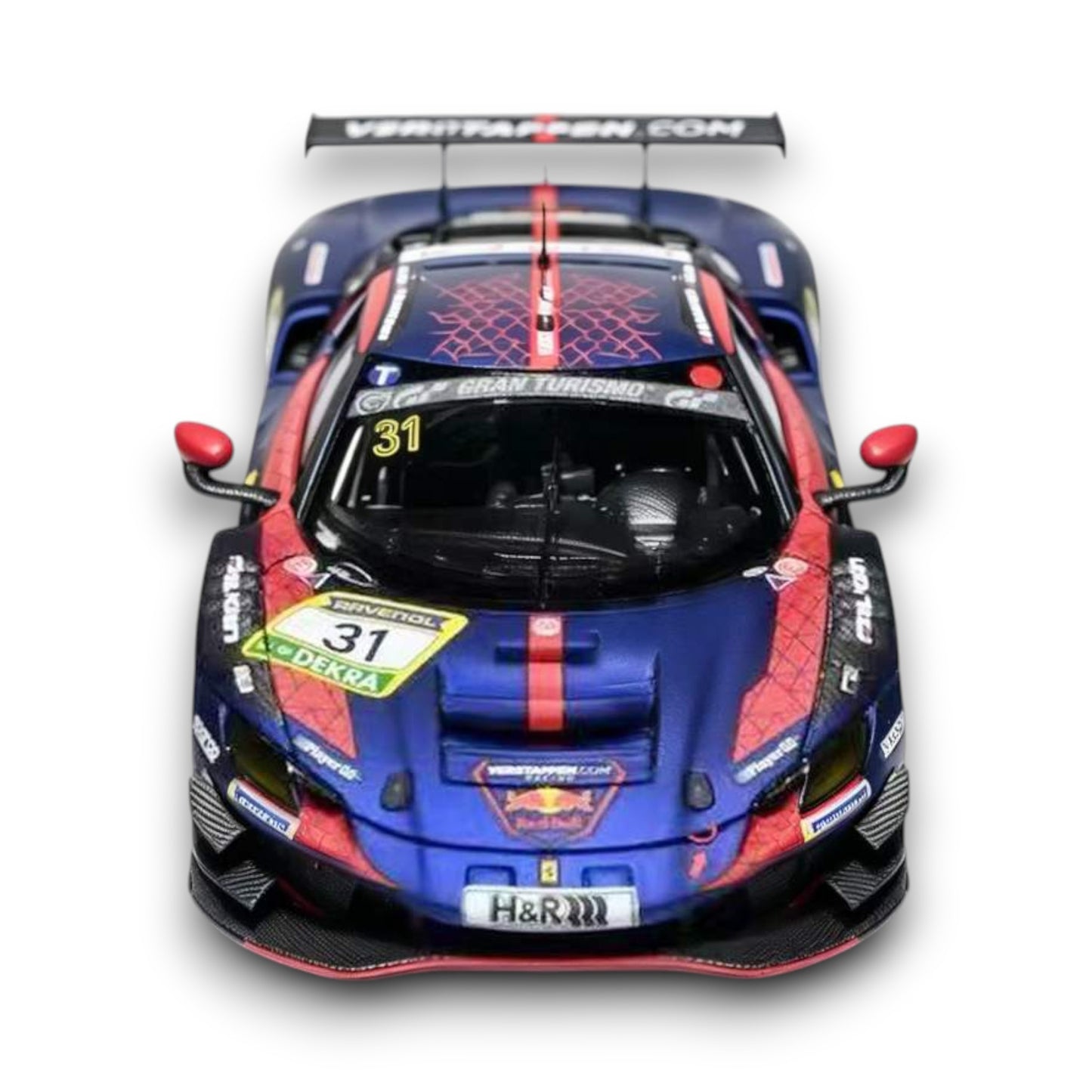 JC Models - Pre-Order - 296 GTB Red Bull #31 - JC64-296-RBMAX