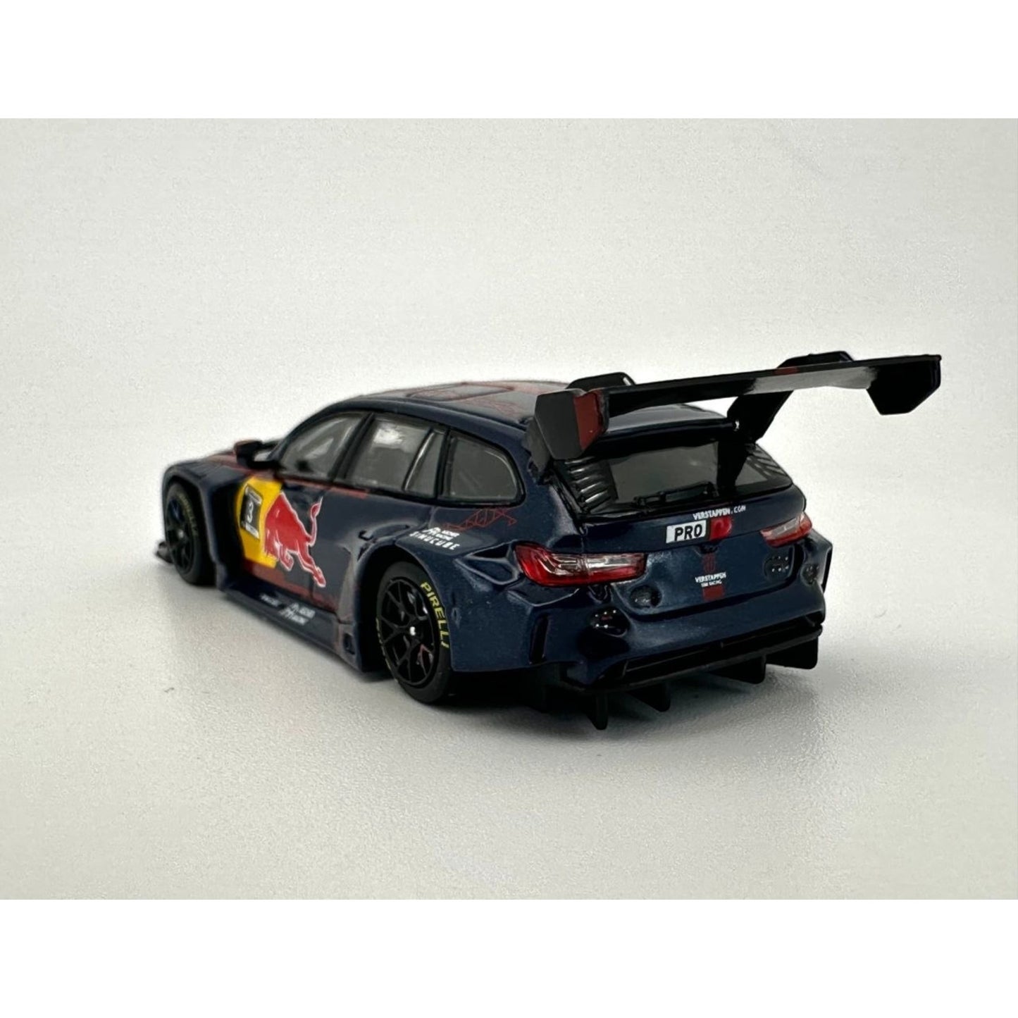 Jicar Models - BMW M3 G81 Touring 24h - Matte Blue RedBull - JC64-M3T-RBU