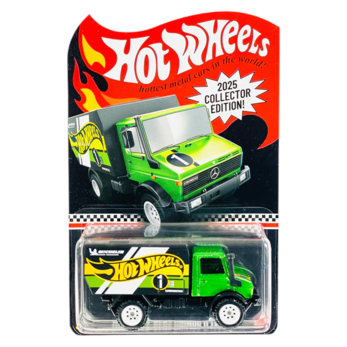 Hot Wheels Collector 2025 Pre-Order - Mercedes-Benz Unimog U 1300L - JCB41