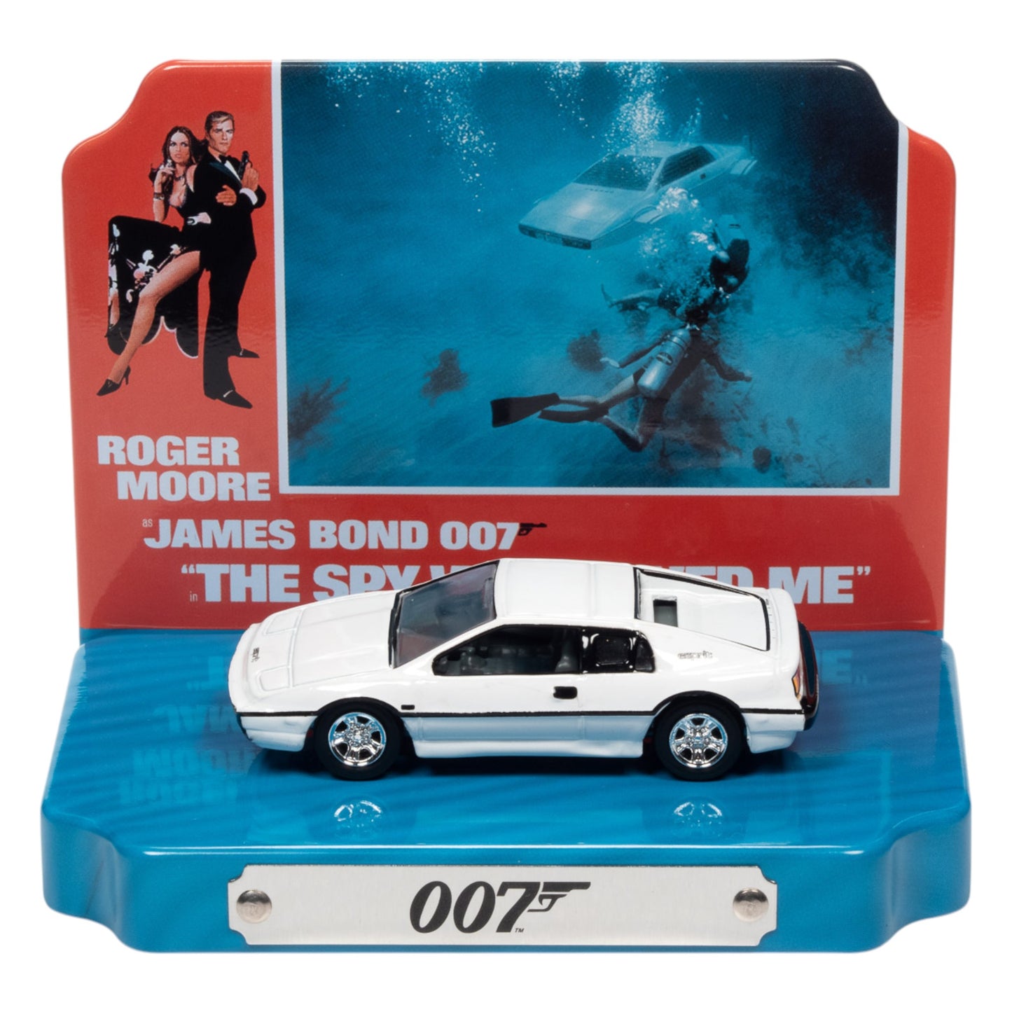 Johnny Lightning - Lotus Esprit S1 - James Bond - Diorama - JLDR014