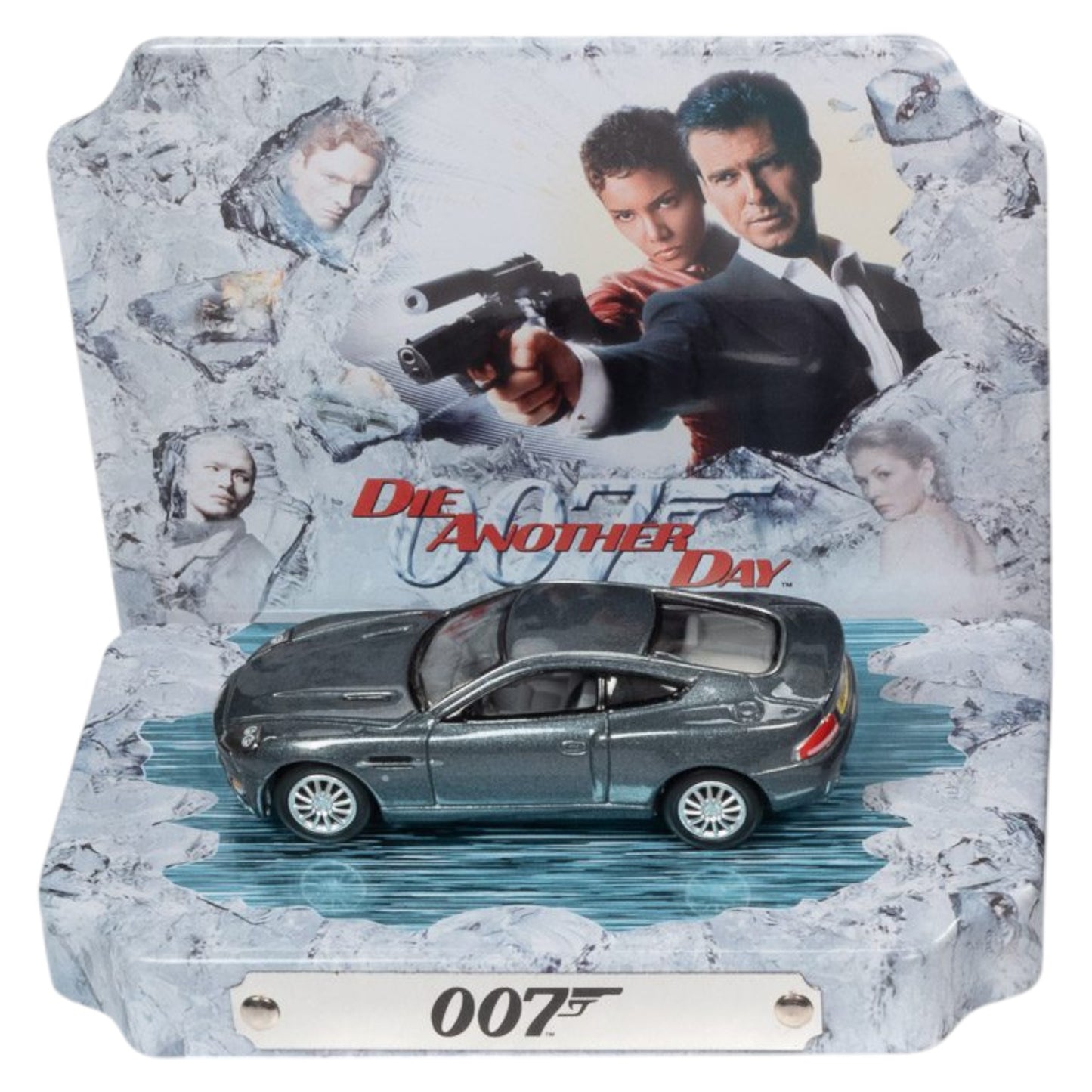 Johnny Lightning - Aston Martin V12 Vanquish - James Bond - Diorama - JLDR016