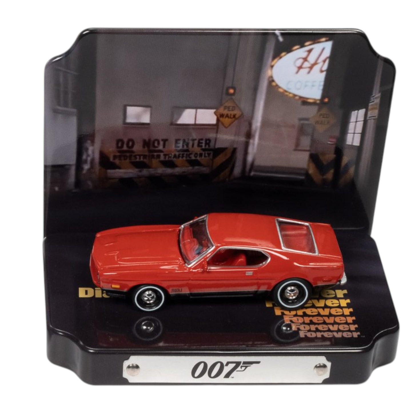 Johnny Lightning - 1971 Ford Mustang - James Bond - Diorama - JLDR016-Ford