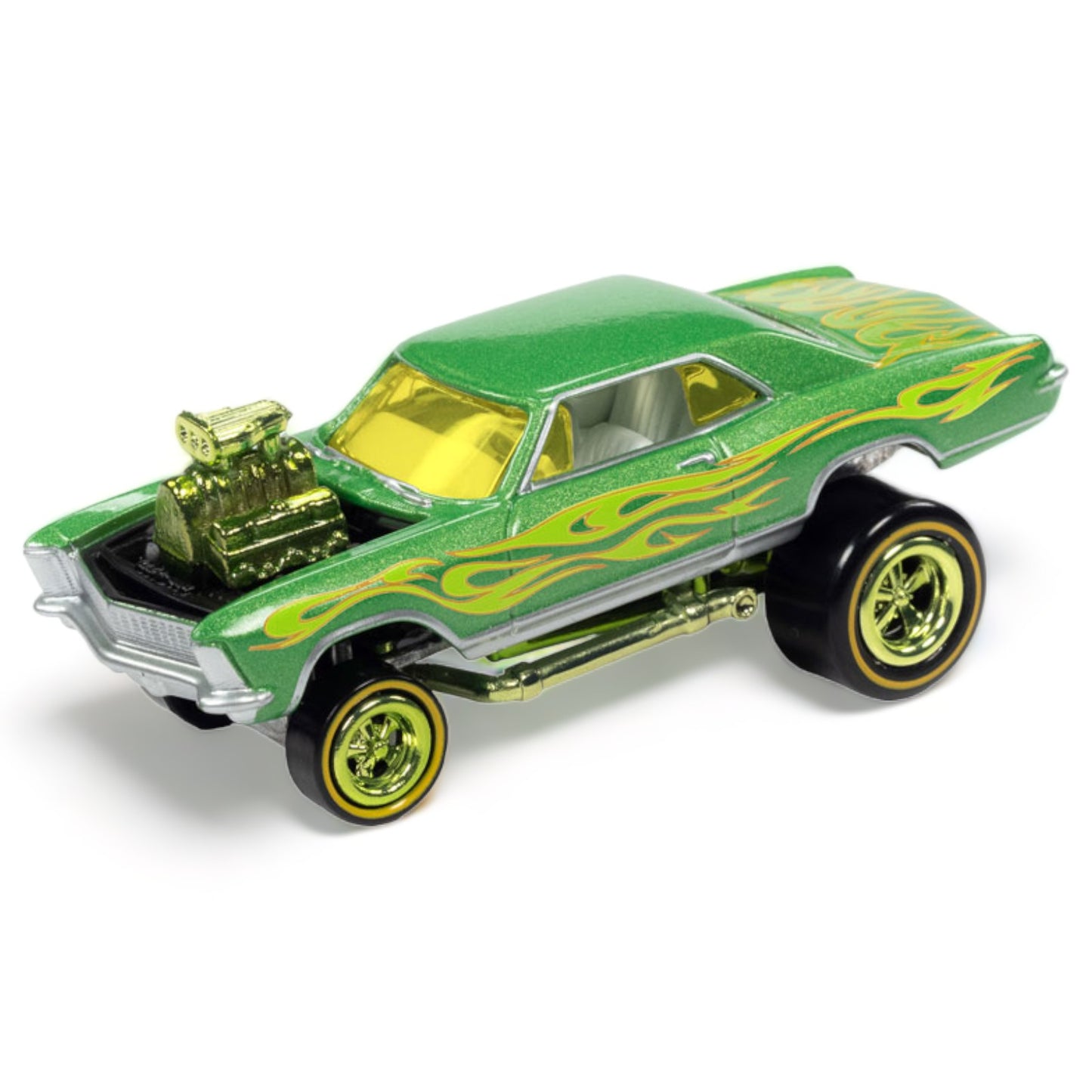 Johnny Lightning - Street Freaks - 1965 Buick Riviera (Zinger), green - 1:64