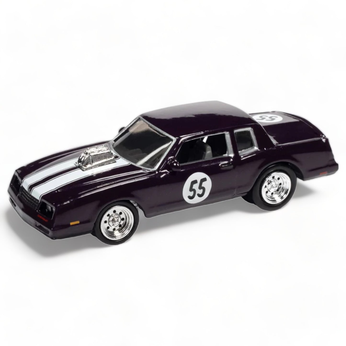 Johnny Lightning - Street Freaks - 1985 Chevrolet Monte Carlo (spoilers), violet - 1:64