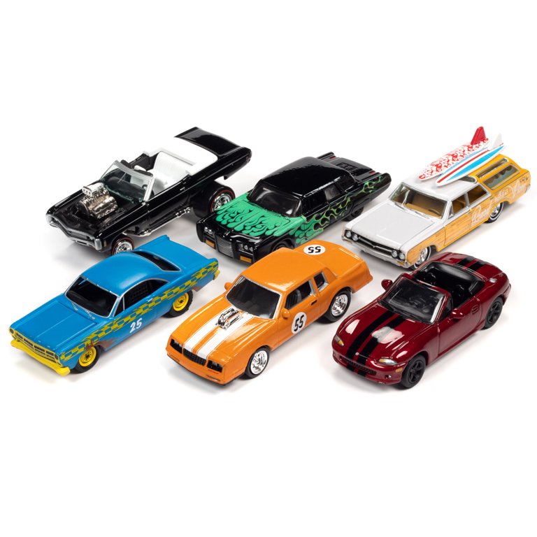 Johnny Lightning - Street Freaks - 1969 Chevrolet Impala Convertible (Zingers), black - 1:64