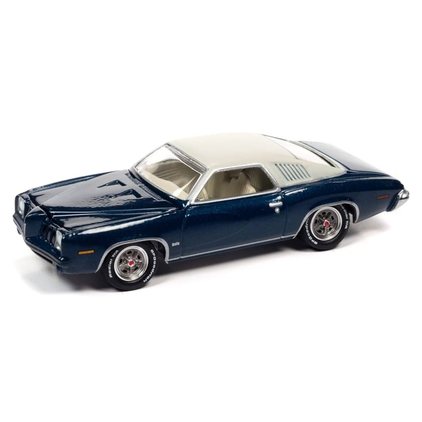 Johnny Lightning - 1973 Pontiac Grand Am, admiralty blue poly - JLSP163A