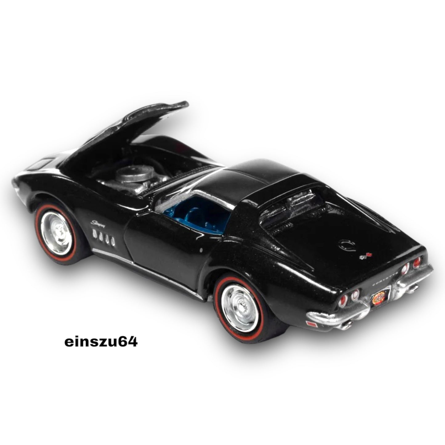 Johnny Lightning - 1969 Chevrolet Corvette 427 *MCACN*, tuxado black - JLSP291B