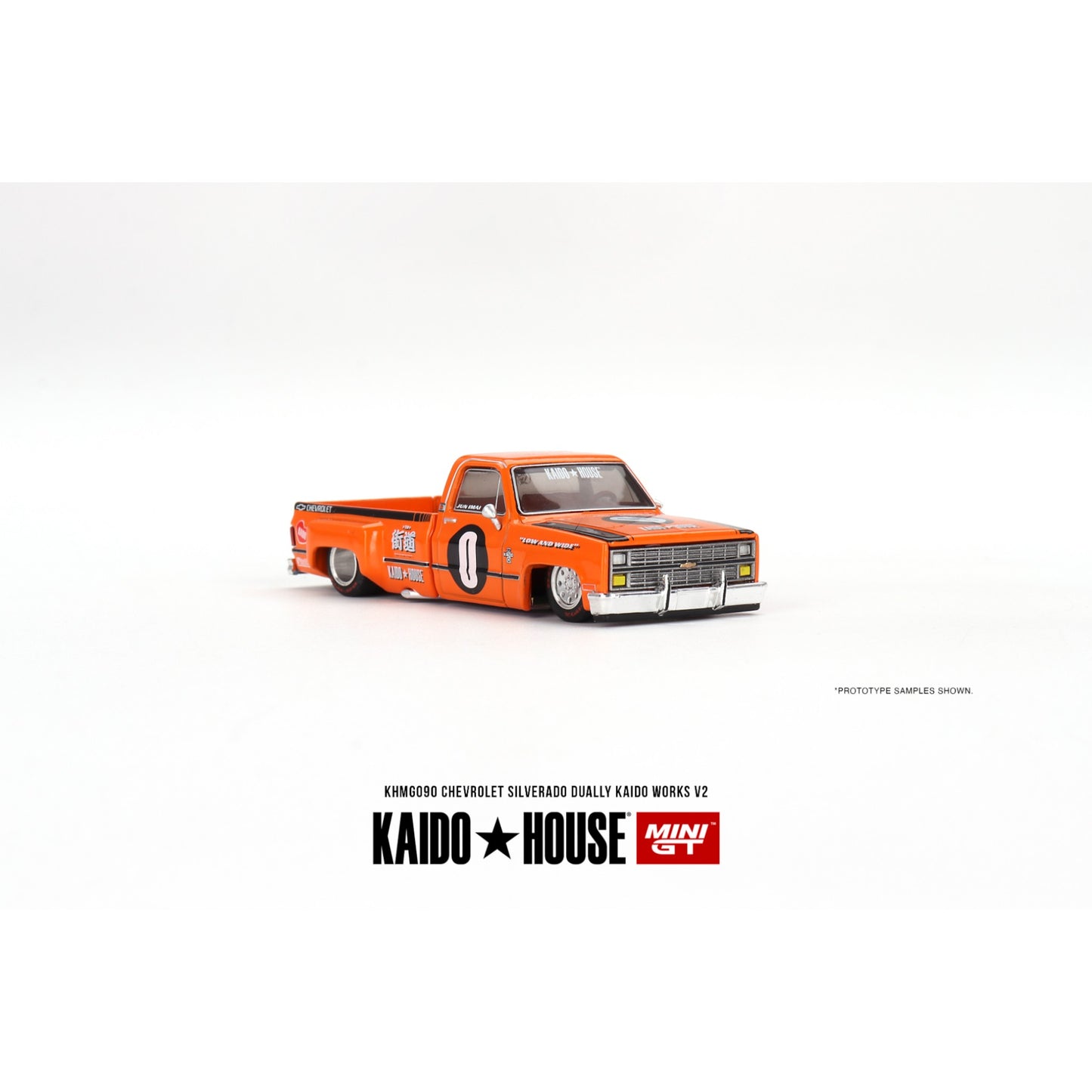 Mini GT Kaido House - Chevrolet Silverado Dually KAIDO WORKS V2 - KHMG090 - 1:64