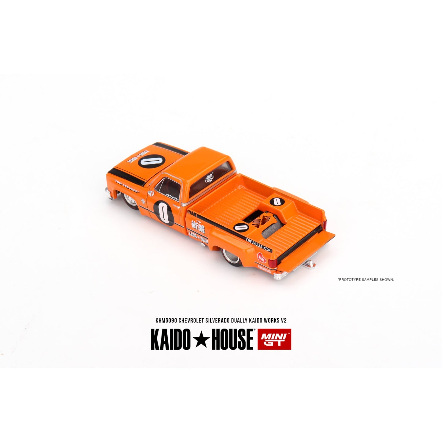 Mini GT Kaido House - Chevrolet Silverado Dually KAIDO WORKS V2 - KHMG090 - 1:64