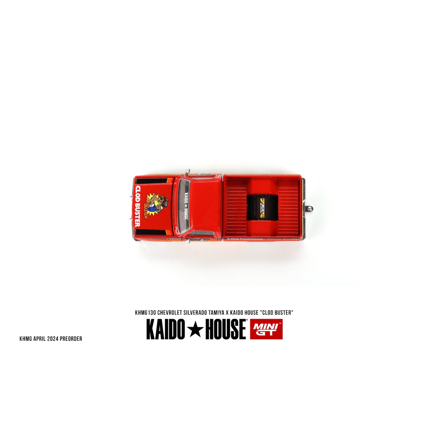 Mini GT Kaido House - Chevrolet Silverado TAMIYA x KAIDO HOUSE "Clod Buster" - KHMG130 - 1:64