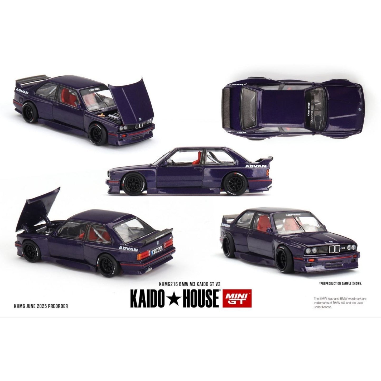 Mini GT Kaido House - Pre-Order - BMW M3 Kaido GT V2 - KHMG216