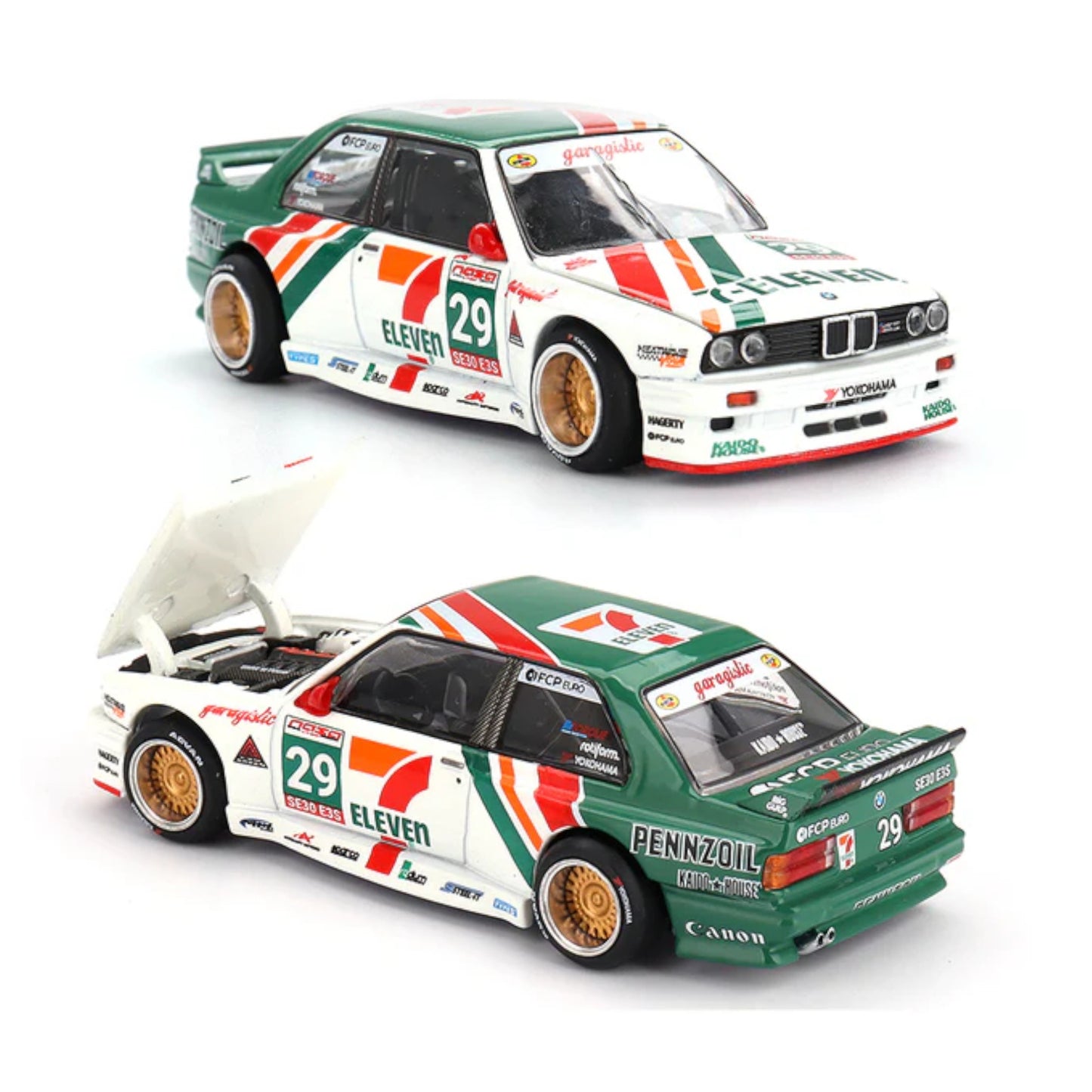 Mini GT Kaido House - Pre-Order - BMW M3 KAIDO WORKS LARRY CHEN V1 - USA Exclusive - KHMG217