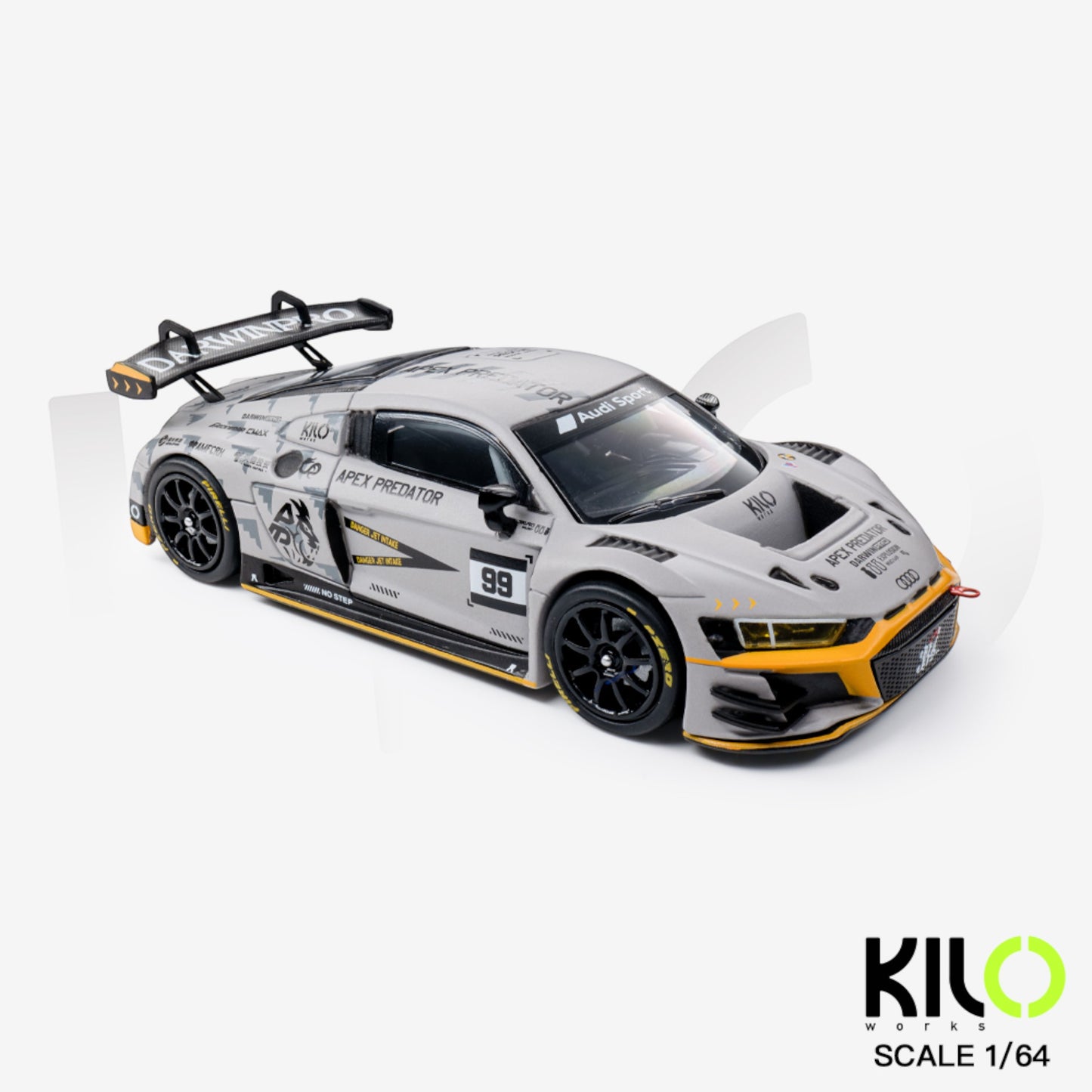 Kiloworks - Pre-Order -Audi R8 LMS GT3 EVO II - Apex Predator - KLW0036-25