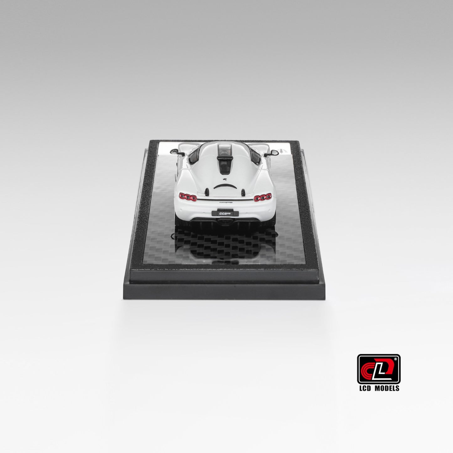 LCD Model - Pre-Order - Koenigsegg CC850, White - LCD64052-WHI