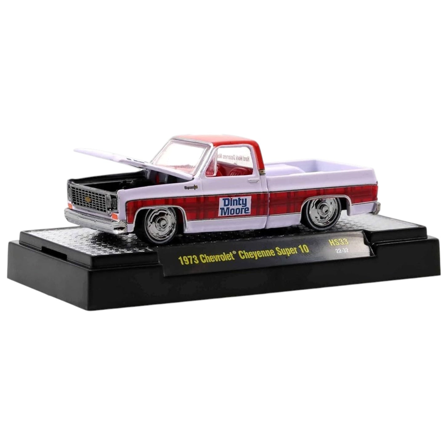 M2 Machines - 1973 Chevrolet Cheyenne Super 10 *Hormel* white/red/blue - 31500-HS33 - 1:64