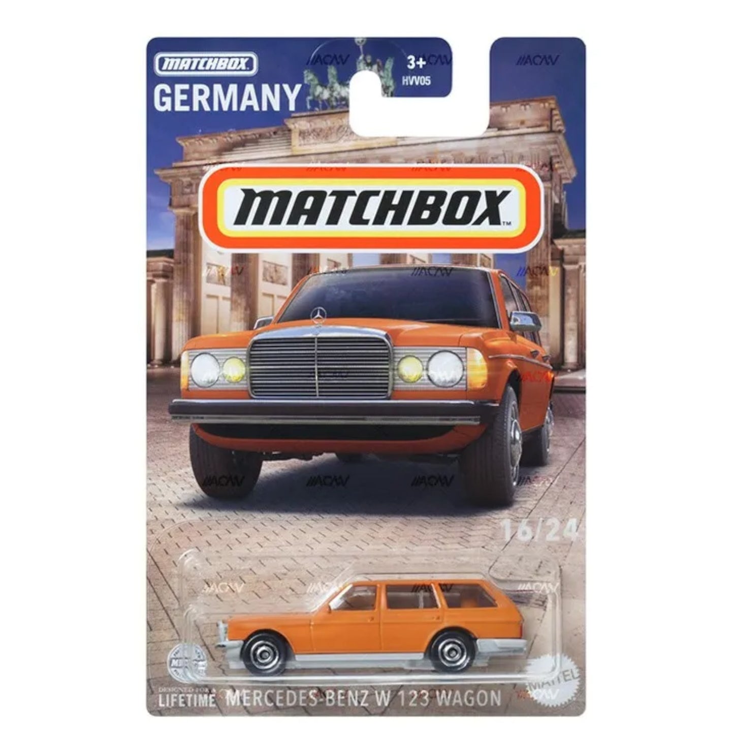 Matchbox 2024 - Best OF Germany - Mercedes-Benz W123 Wagon - HVV36 - 1:64