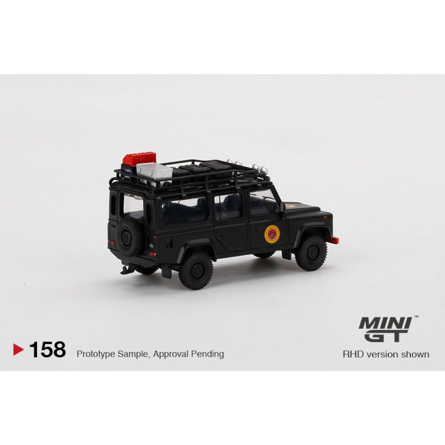 Mini GT - Land Rover Defender 110 Badan Intelijen Negara Indonesia - MGT00158 (RHD)