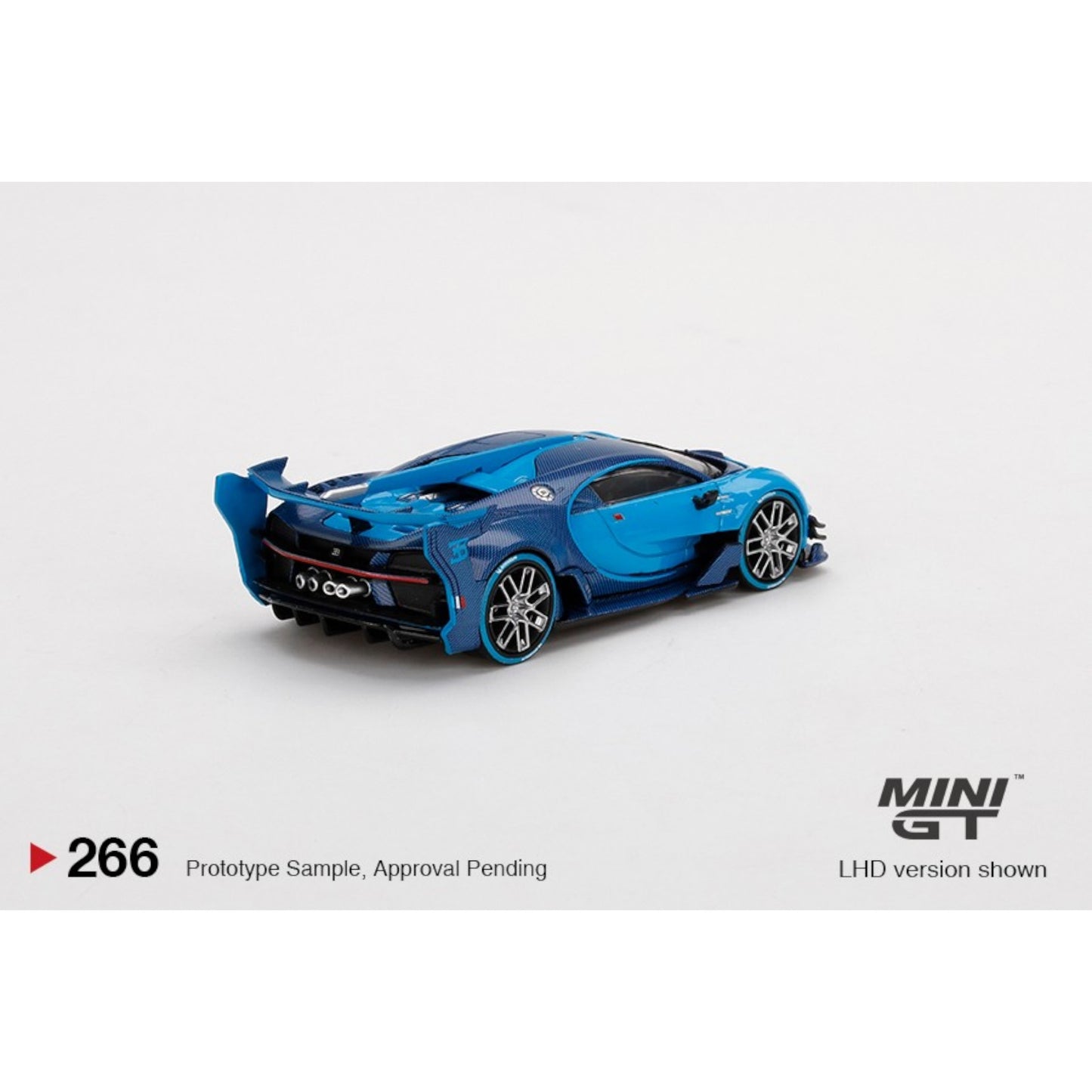 Mini GT - Bugatti Vision Gran Turismo Light Blue - MGT00266-MJ (LHD)
