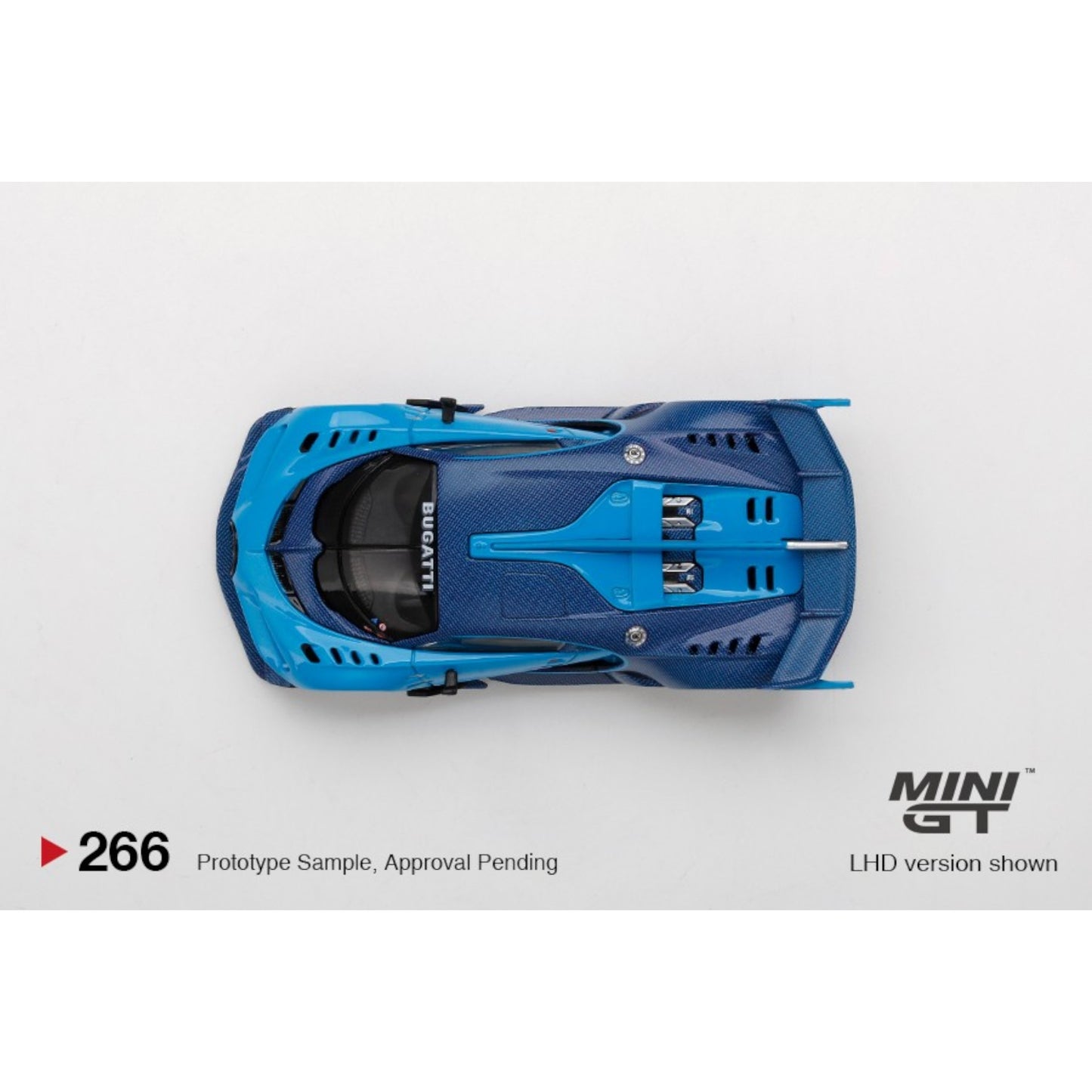 Mini GT - Bugatti Vision Gran Turismo Light Blue - MGT00266-MJ (LHD)