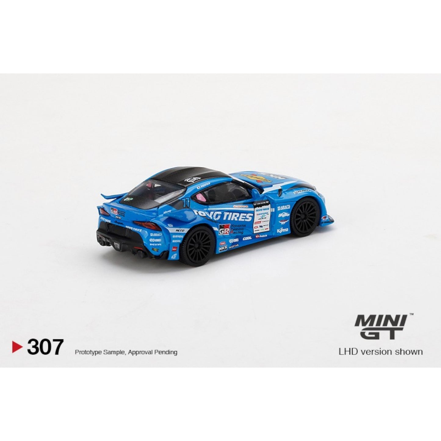 Mini GT - HKS Toyota GR Supra No.77 FAT FIVE RACING 2020 D1 Grand Prix - MGT00307 (LHD)