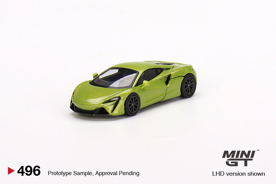 Mini GT - McLaren Artura Flux Green - MGT00496 (LHD) - 1:64
