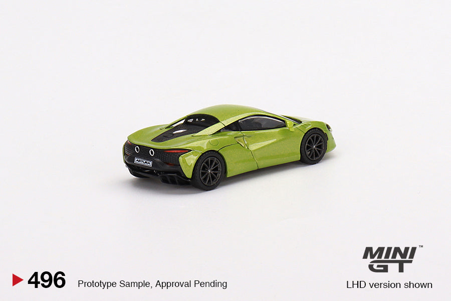 Mini GT - McLaren Artura Flux Green - MGT00496 (LHD) - 1:64