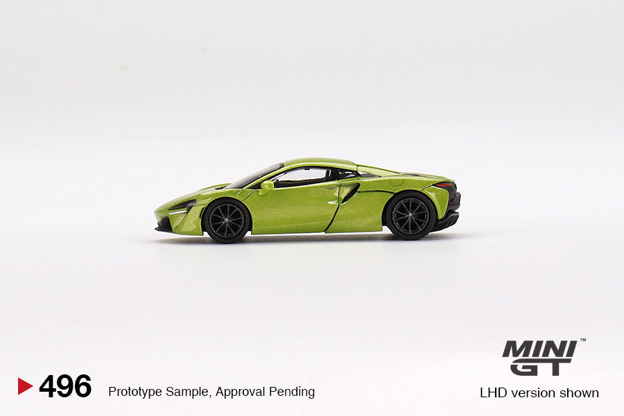 Mini GT - McLaren Artura Flux Green - MGT00496 (LHD) - 1:64