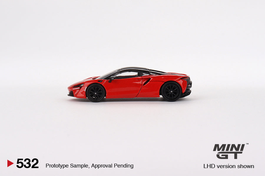 Mini GT - McLaren Artura Vermillion Red - MGT00532 (LHD) - 1:64