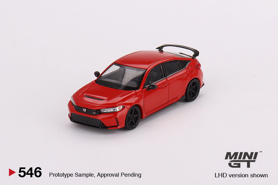 Mini GT - Honda Civic Type R Rallye Red 2023 W/ Advan GT Wheel - MGT00546 (LHD) - 1:64