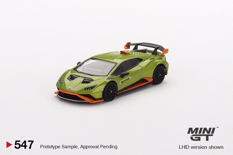 Mini GT - Lamborghini Huracan STO Verde Citrea - MGT00547 (LHD) - 1:64