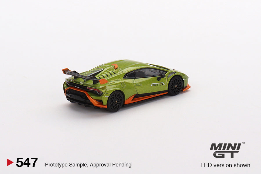 Mini GT - Lamborghini Huracan STO Verde Citrea - MGT00547 (LHD) - 1:64