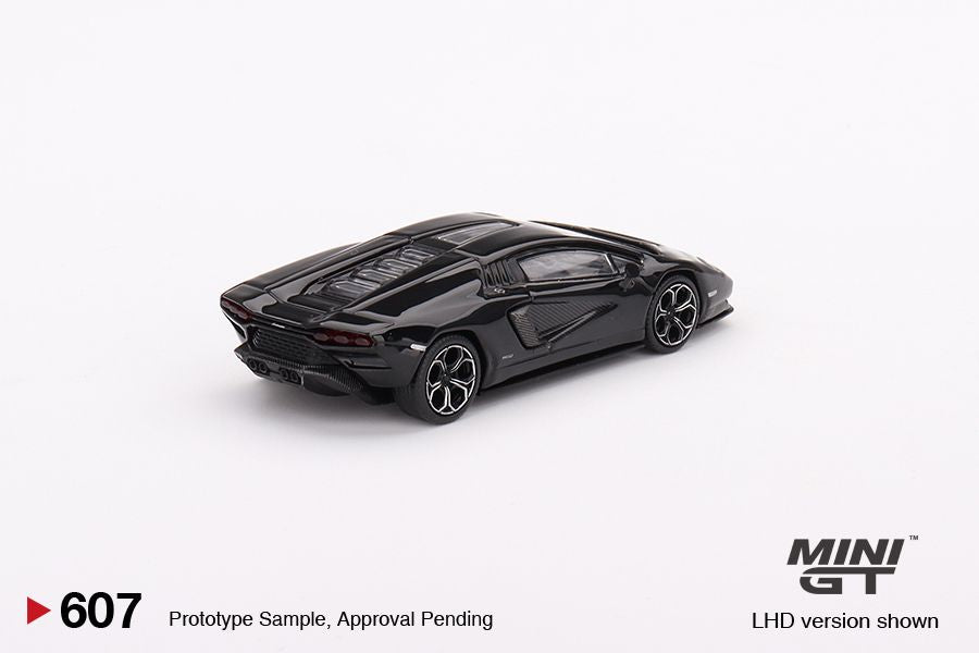 Mini GT - Lamborghini Countach LPI 800-4 Nero Maia - MGT00607 (LHD) - 1:64
