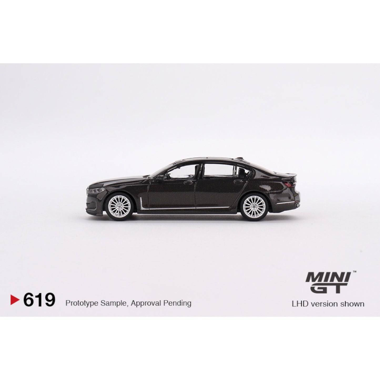 Mini GT - BMW Alpina B7 Xdrive, dravit grey metallic - MGT00619 (LHD) - 1:64