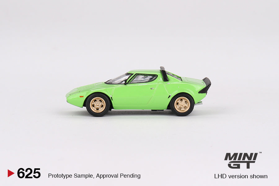 Mini GT - Lancia Stratos HF Stradale Verde Chiaro - MGT00625 (LHD) - 1:64